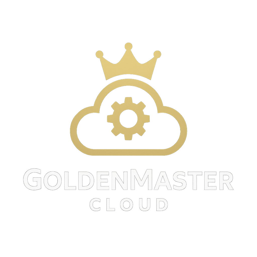 GoldenMaster.Cloud logo